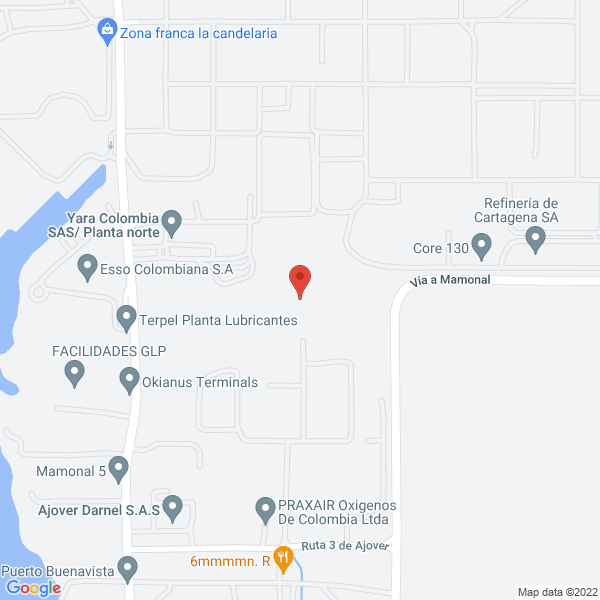 Map of Inversiones Cascabel S.A.