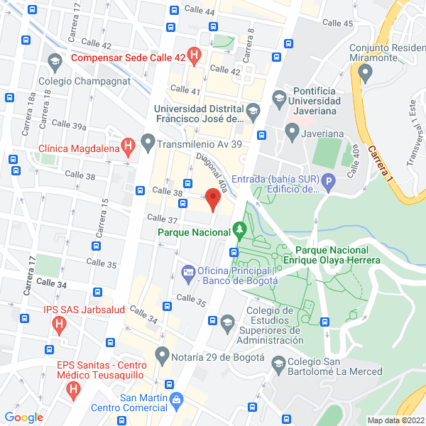 Mapa de Inversiones Celemar S.A.S.