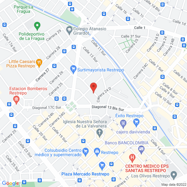 Mapa de Inversiones Cizma S.A.S.