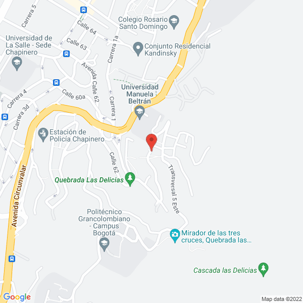 Mapa de Politécnico Grancolombiano