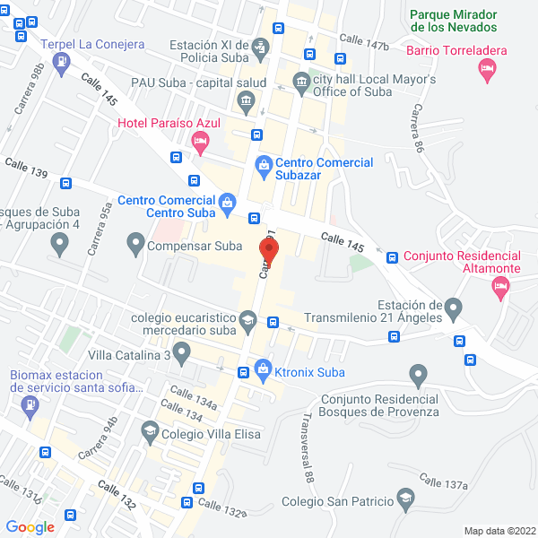 Mapa de Hidros De Colombia S.A.S.