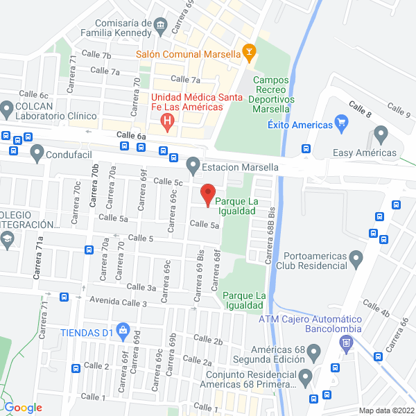Mapa de Jmf Publicidad S.A.S.