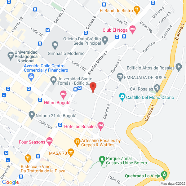 Mapa de Jorge Alberto Lopez C S.A.S.