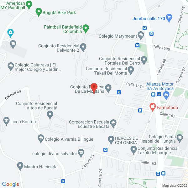 Mapa de José Gabriel Romero Consultores E.U.