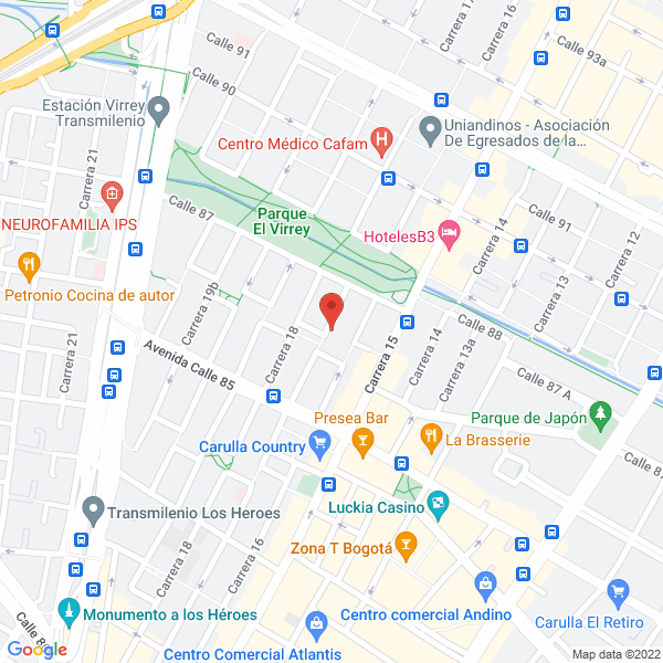 Mapa de Lara Contrucciones Y Contratos S.A.S