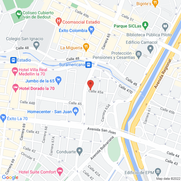 Mapa de Laser Precision
