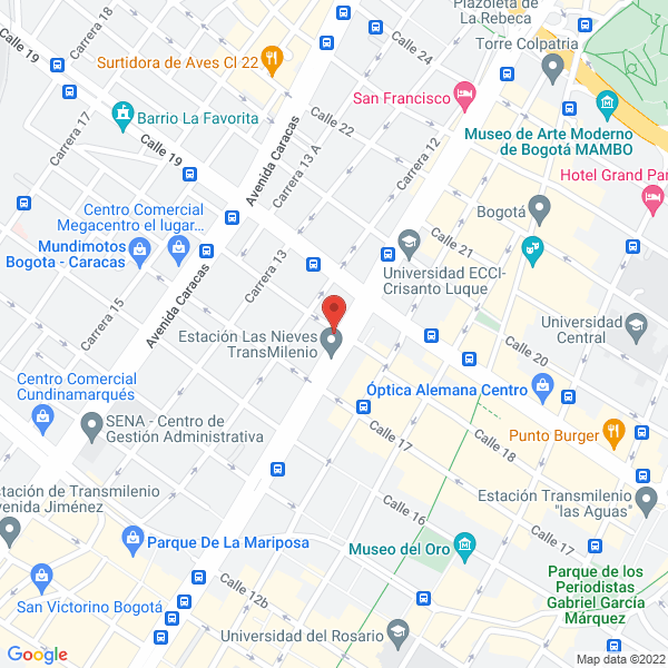 Mapa de Laser Tool S.A.S.