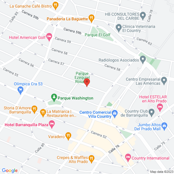 Map of Javier Munera Oviedo
