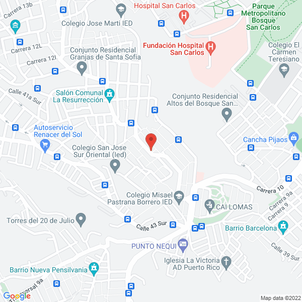 Mapa de Jdg Health S.A.S.