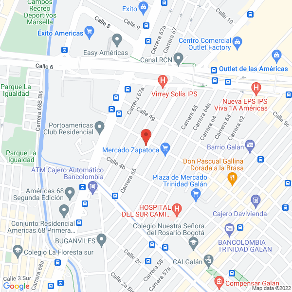 Mapa de Jedarplast Ltda.