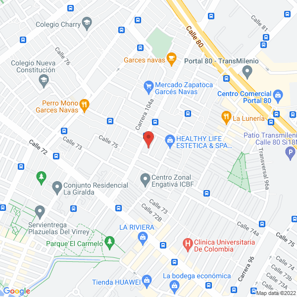 Mapa de Jgr Ingeniería Y Mantenimiento S.A.S.