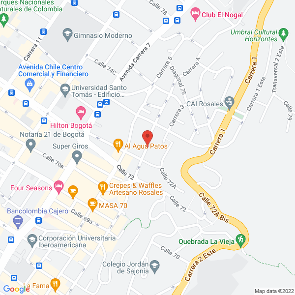 Mapa de Jockey Club