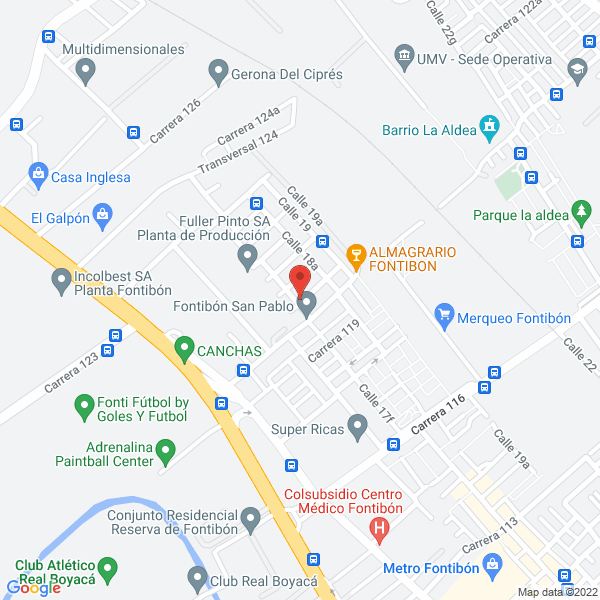 Mapa de Lavaseco Plazamericas