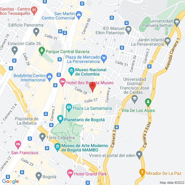 Mapa de Lavaseco Quinta Avenida
