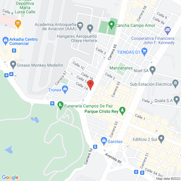 Mapa de Laboratorio Laverlam