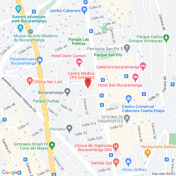 Map of Gmv Food Service S.A.S.