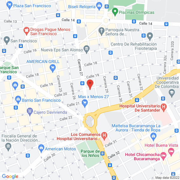 Map of Lechona Isabel Celis