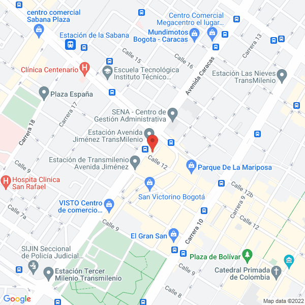 Mapa de Lega Químicos