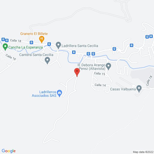 Mapa de Legumbrería Alvarez