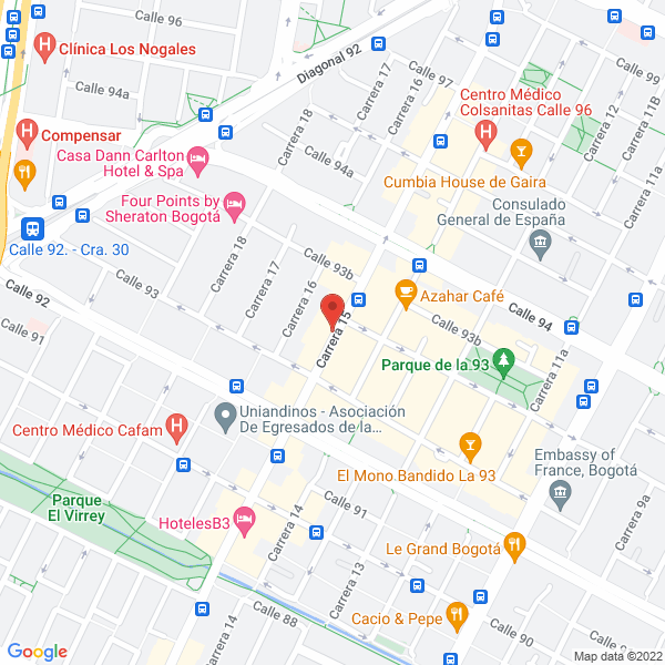 Mapa de Instituto Tecnico Del Petroleo Itp S.A.S.