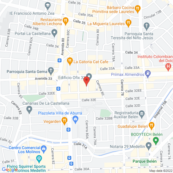 Mapa de Instituto Técnico Manecar