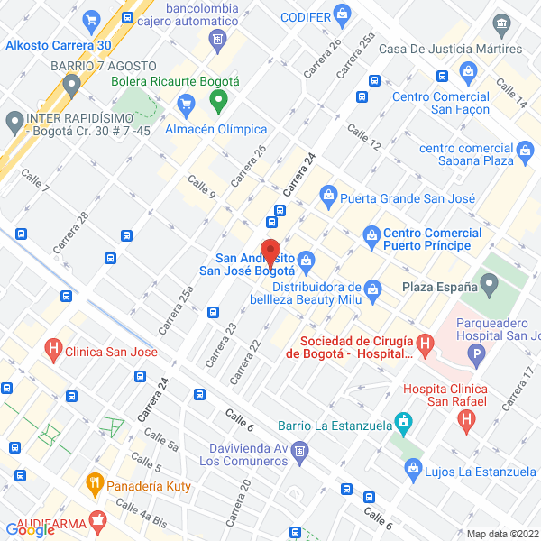 Mapa de Industrias Metálicas Wilmat Ltda.
