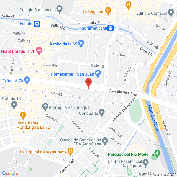Mapa de Industrias Palper