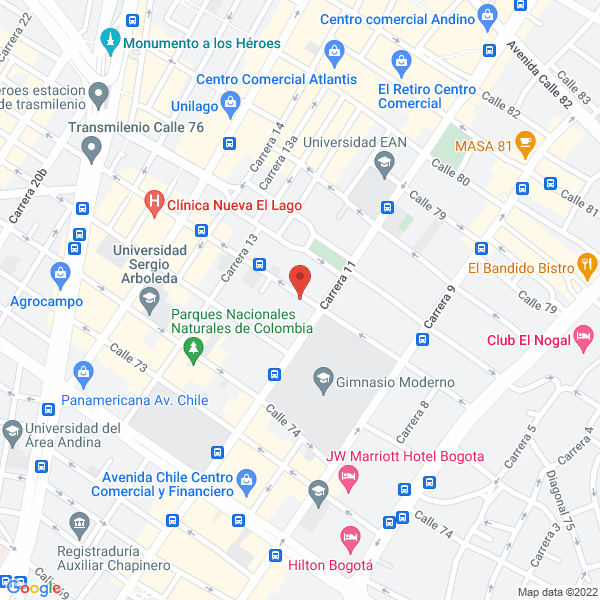 Mapa de Hospira Ltda.