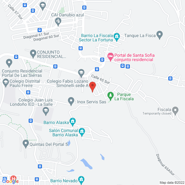 Mapa de Upa Fiscala - San Camilo