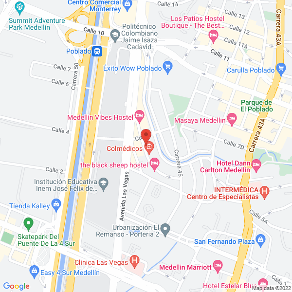Mapa de Hostal Black Sheep