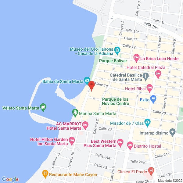 Map of Hostal Dumbira