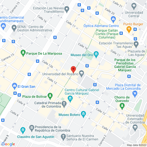Mapa de Isangel Salud S.A.S.