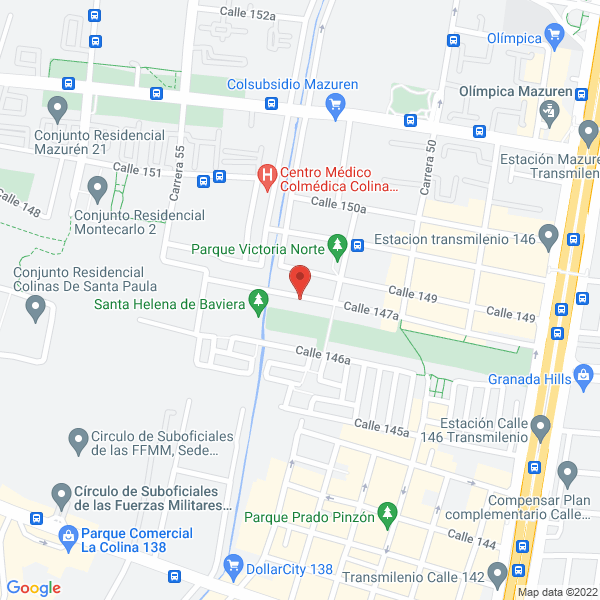 Mapa de Isbero Ltda.