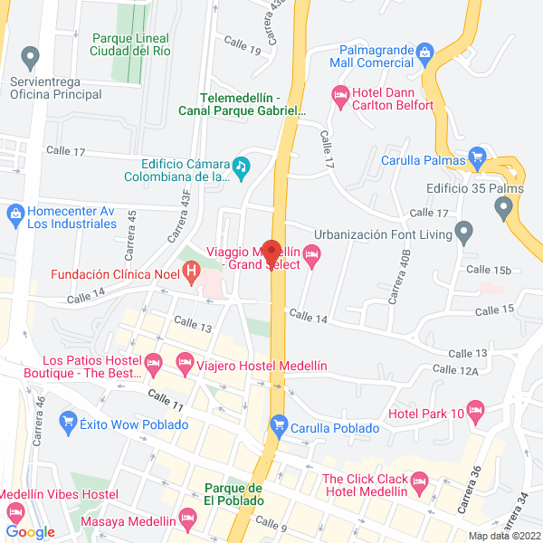 Mapa de Isec Ltda.