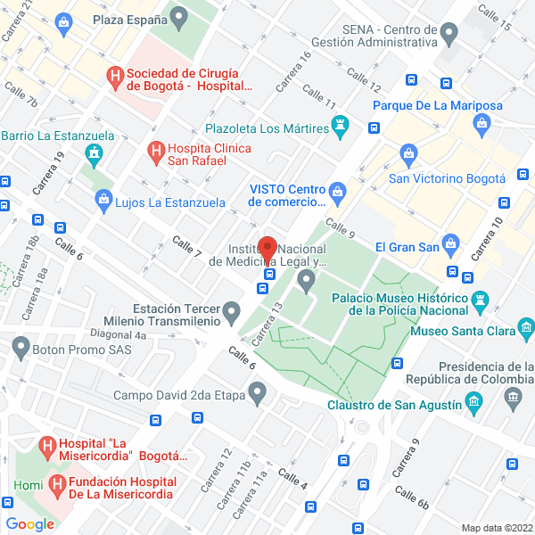 Mapa de Isma Repuestos
