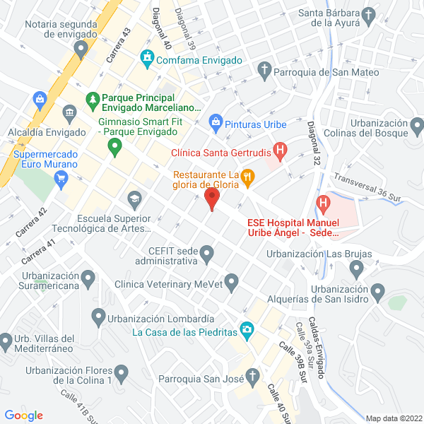 Mapa de K5 Equipos S.A.S.