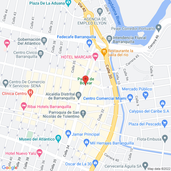 Map of Kantica S.A.S