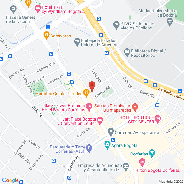 Mapa de Intelnet Medica S.A.S.