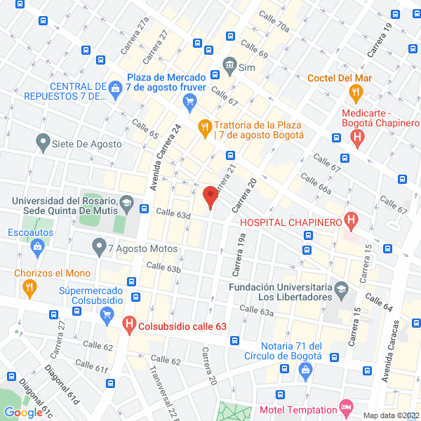 Mapa de Inter Solugráficas Ltda.