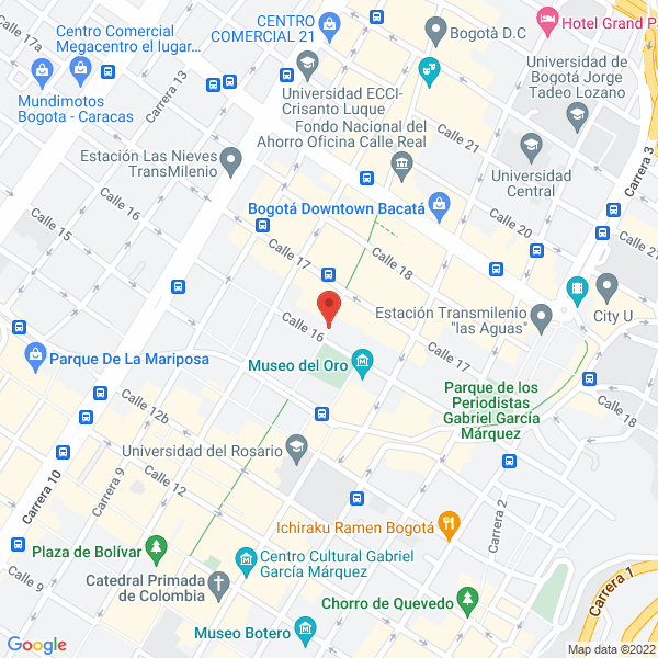 Mapa de Centro Interactivo De Crm S.A.