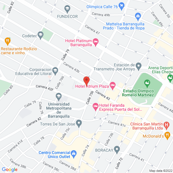 Map of Interaudit S.A.S.