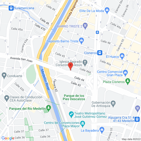 Mapa de Interlujos Ltda.