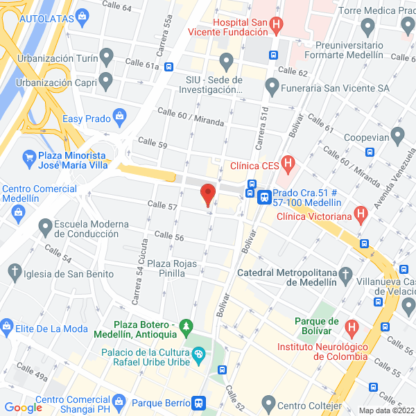 Mapa de Intermotos