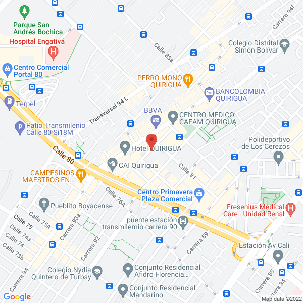 Mapa de Internacional De Cosméticos JM Ltda.