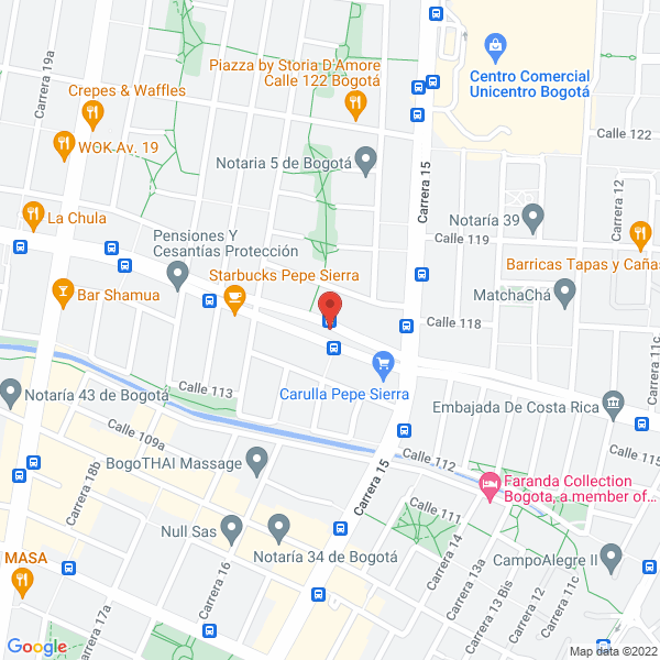 Mapa de Inmobiliaria Nuevo Futuro S.A.S.