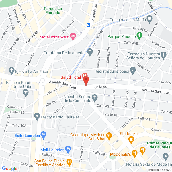 Mapa de Inmobiliaria René Cañas
