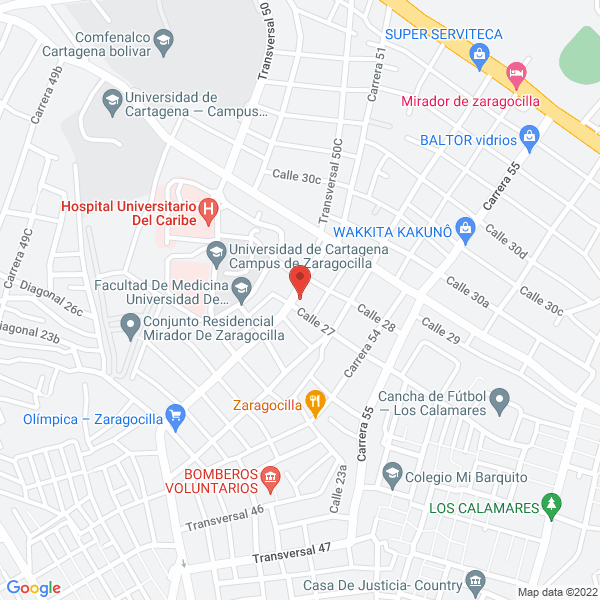 Map of Inmobiliaría San Agustín S.A.