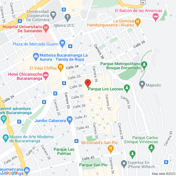 Map of Inmobiliaria Solo Ventas