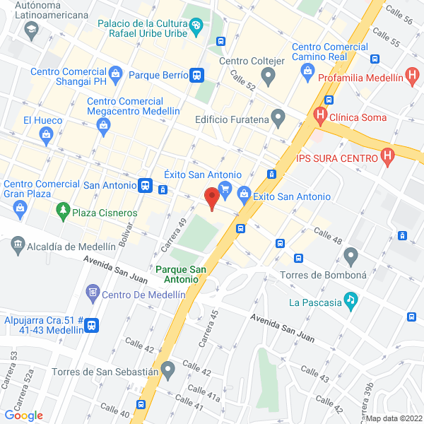 Mapa de Inmunizar De Colombia