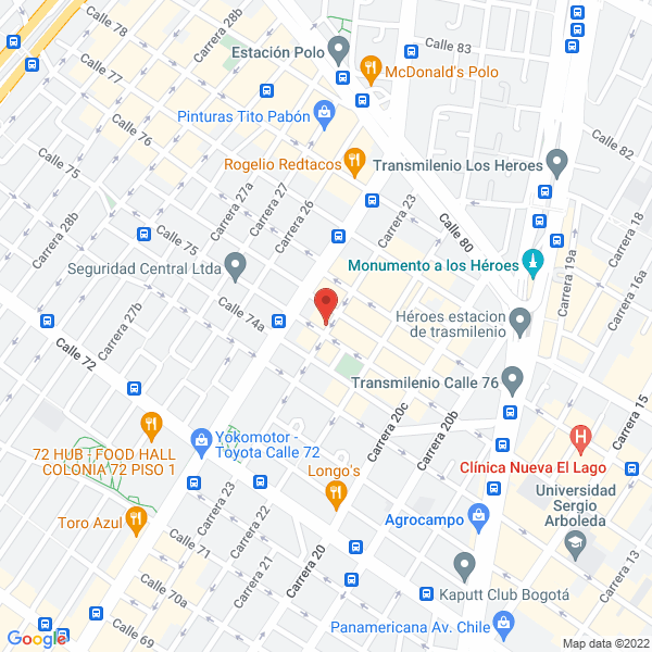 Mapa de Inn Store S.A.S.